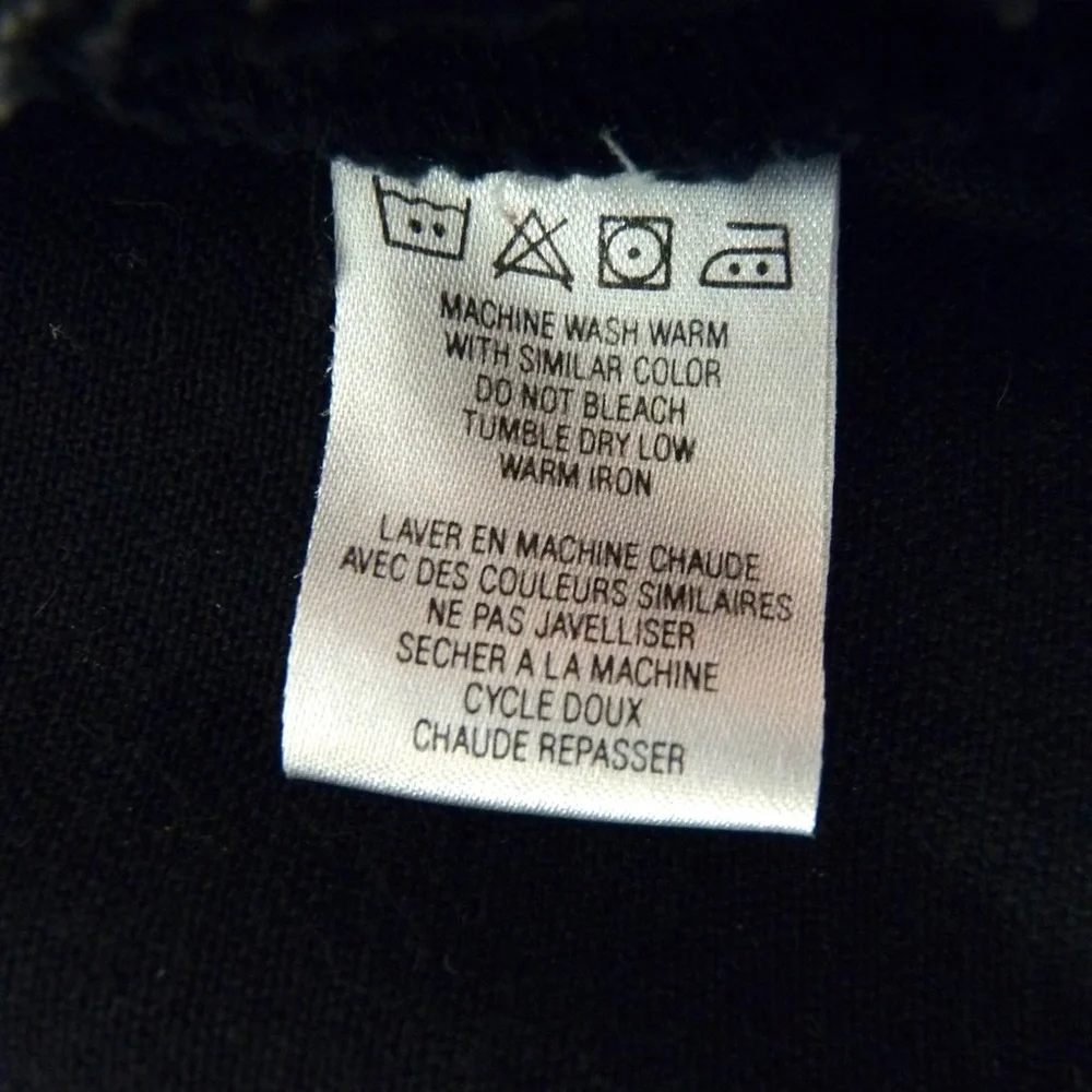 VINTAGE Genuine HARLEY-DAVIDSON Women's L Black Denim Motorcycle Jacket - Picture 10 of 13